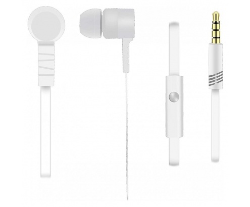 Acer NP.HDS11.00F auricular y casco Auriculares Dentro de oÍ­do Conector de 3,5 mm Blanco