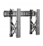 AISENS Soporte para Videowall Nivelable y Función Pop-Out para TV 45Kg de 37-70, Negro