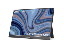ARZOPA Z1FC 16.1'' 144Hz Monitor Portátil Gaming Monitor Ultra Delgad...