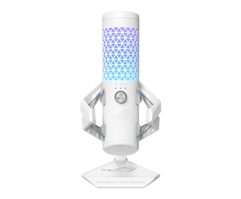 ASUS ROG Carnyx Blanco Micrófono de superficie para mesa