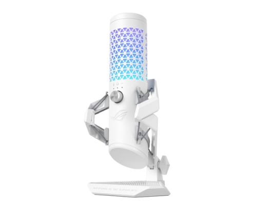 ASUS ROG Carnyx Blanco Micrófono de superficie para mesa