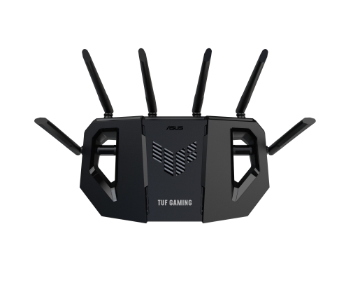 ASUS TUF Gaming BE6500 (TUF-BE6500) router inalámbrico 2.5 Gigabit Ethernet Doble banda (2,4 GHz / 5 GHz) Negro