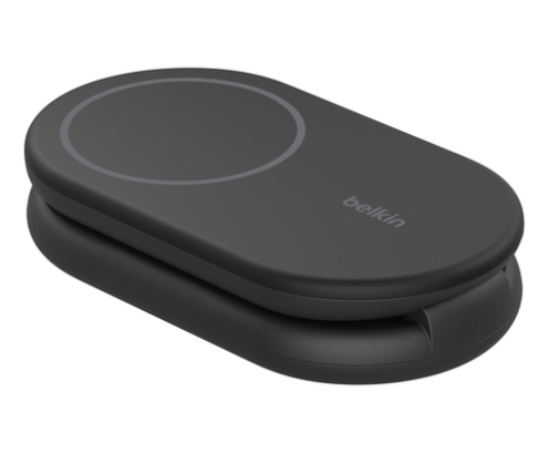 Belkin BoostCharge Auriculares, Smartphone Negro USB Cargador inalámbrico Carga rápida Interior