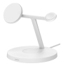 Belkin BoostCharge Pro Auriculares, Smartphone, Reloj inteligente Blanco USB Cargador inalámbrico Carga rápida Interior