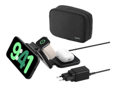 Belkin BoostCharge Pro Auriculares, Smartphone, Reloj inteligente Negr...