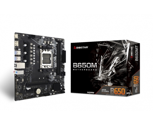 Biostar B650MT placa base AMD B650 Zócalo AM5 micro ATX