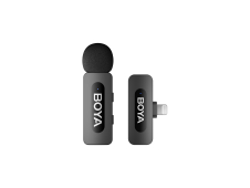 Boya BY-V1 Sistema Micrófono Inalámbrico de Solapa Lavalier Conector...