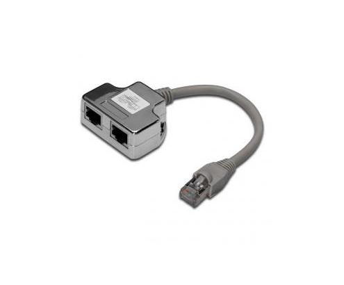 CABLE DE RED 1XRJ45MACHO A 2XR (DN-93904)