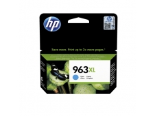 HP Cartucho de tinta Original 963XL cian de alta capacidad