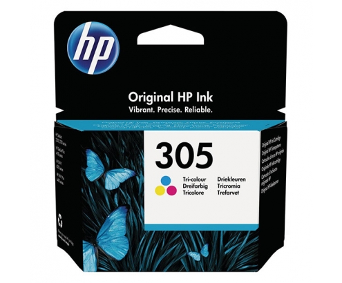 HP 305 Cartucho de Tinta Original Tricolor