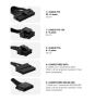 CoolBox CoolPower 750W unidad de fuente de alimentación 20+4 pin ATX ATX Negro