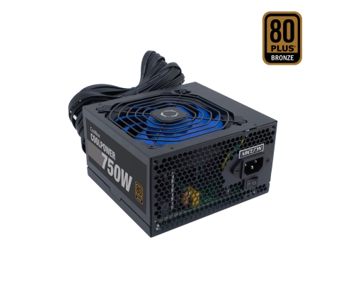 CoolBox CoolPower 750W unidad de fuente de alimentación 20+4 pin ATX ATX Negro