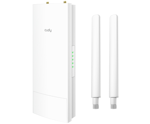 Cudy RE1200 Outdoor Repetidor de red Blanco 10, 100 Mbit/s