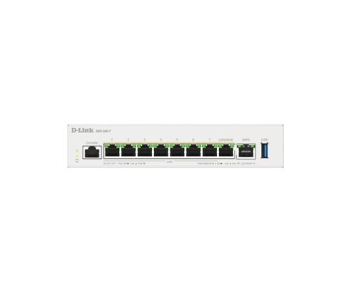 D-Link DBR-600-P/B router 2.5 Gigabit Ethernet Blanco