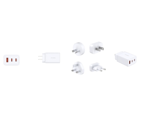 D-Link DCP-651 cargador de dispositivo móvil Universal Blanco Corriente alterna Carga rápida Interior