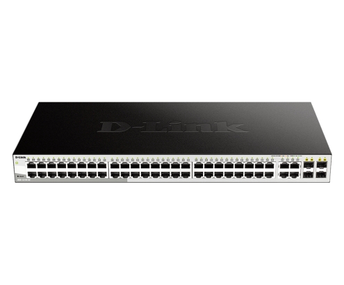D-Link DGS-1210-52 Gestionado L2 Gigabit Ethernet (10/100/1000) 1U Negro