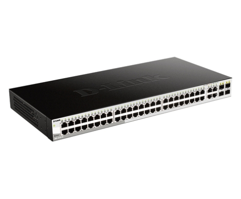D-Link DGS-1210-52 Gestionado L2 Gigabit Ethernet (10/100/1000) 1U Negro
