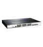 D-Link DGS-1510-28XMP Gestionado L2/L3 Gigabit Ethernet (10/100/1000) Energía sobre Ethernet (PoE) Negro, Gris