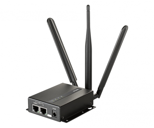 D-Link DWM-313 router inalámbrico Gigabit Ethernet 4G Negro