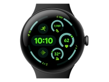 Google Pixel Watch 3 AMOLED 45 mm Digital Pantalla táctil Negro Wifi ...