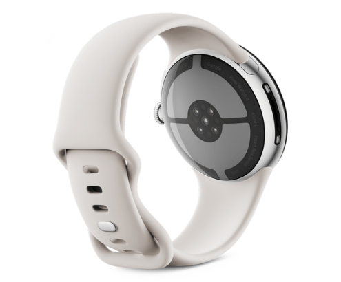 Google Pixel Watch 4 AMOLED 45 mm Digital Pantalla táctil Plata Wifi GPS (satélite)