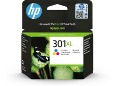 HP 301 XL Tinta original Alta Capacidad Tricolor