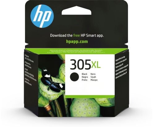 HP 305XL Cartucho de Tinta Original Alta Capacidad Negro