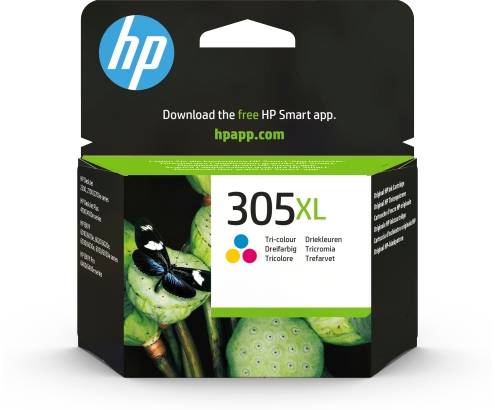 HP 305XL Cartucho de Tinta Original Alta Capacidad Tricolor