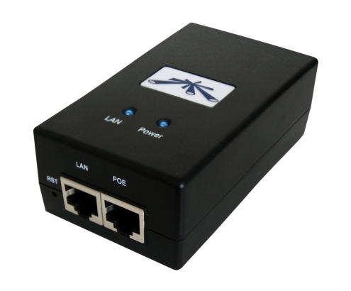 INYECTOR DE CORRIENTE UBIQUITI 48 VDC POE 24W POE-48-24W-G