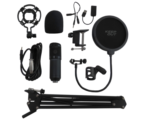Keep Out KIT para Microfono XLR Streaming 
