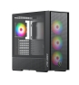 Keep Out XC-805 MESH Caja de PC ATX