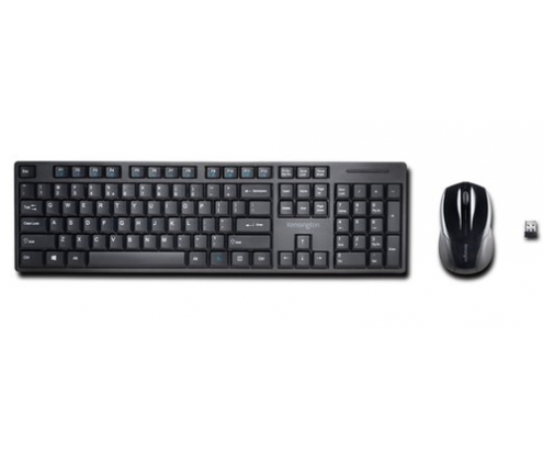 KENSINGTON PRO FIT SET DE TECLADO+RATON INALAMBRICO QWERTY NEGRO K75230ES