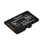 Kingston Technology 64GB microSDXC Canvas Select Plus Gen3 100MB/s A1 (Incluye adaptador de SD)