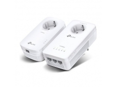 Kit adaptador plc tp-link 1300 Mbit/s Ethernet 2 piezas blanco TL-WPA8...