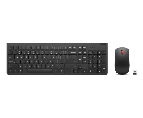 Lenovo 4X31R64484 teclado Ratón incluido Oficina RF inalámbrico Español Negro