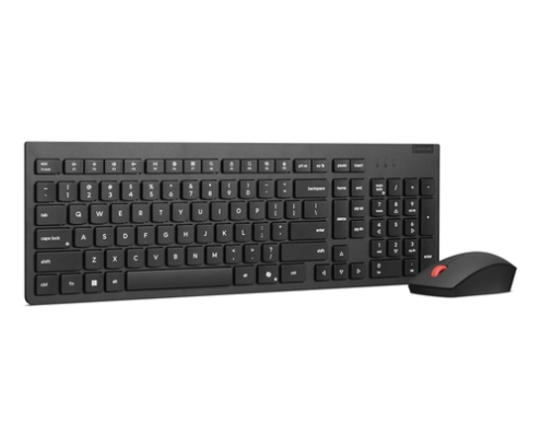 Lenovo 4X31R64484 teclado Ratón incluido Oficina RF inalámbrico Español Negro
