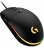 Logitech G G102 raton lightsync usb tipo a 8000dpi negro 