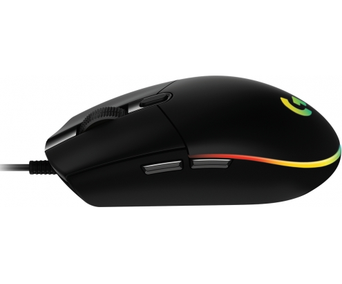 Logitech G G102 raton lightsync usb tipo a 8000dpi negro 