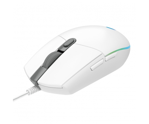 Logitech G G203 raton gaming usb tipo a 8000dpi blanco 