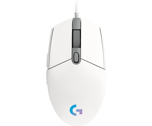 Logitech G G203 raton gaming usb tipo a 8000dpi blanco 