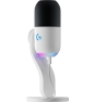 Logitech G Yeti GX, micrófono dinámico RGB con LIGHTSYNC para gaming, micrófono USB para streaming, supercardioide, Plug and Play USB para PC/Mac -