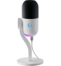 Logitech G Yeti GX, micrófono dinámico RGB con LIGHTSYNC para gaming, micrófono USB para streaming, supercardioide, Plug and Play USB para PC/Mac -