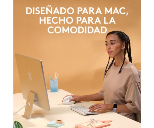 Logitech Lift for Mac ratón mano derecha RF inalámbrico 4000 DPI