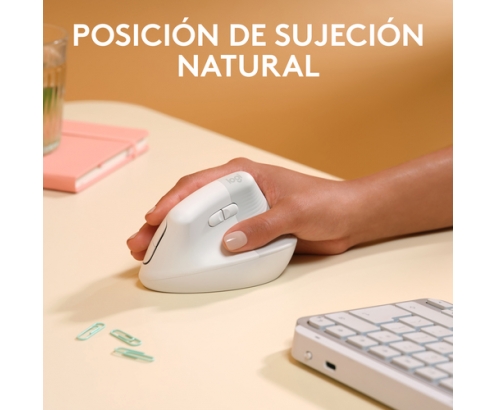 Logitech Lift for Mac ratón mano derecha RF inalámbrico 4000 DPI