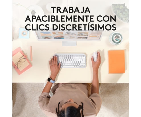 Logitech Lift for Mac ratón mano derecha RF inalámbrico 4000 DPI