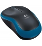 LOGITECH M185 RATON WIRELESS NEGRO-AZUL 910-002236 