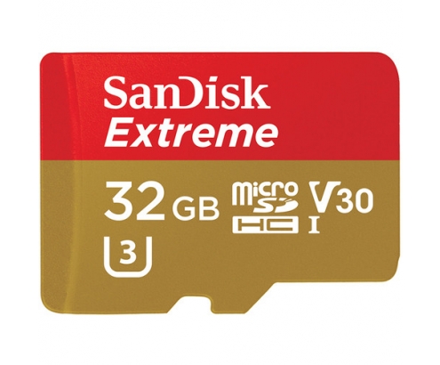 MEMORIA MICRO SDHC SANDISK EXTREME 32GB SDSQXAF-032G-GN6MA