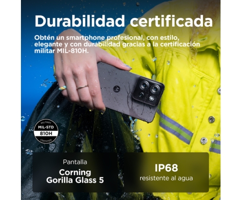Motorola Moto G75 5G 8/256Gb Gris Smartphone