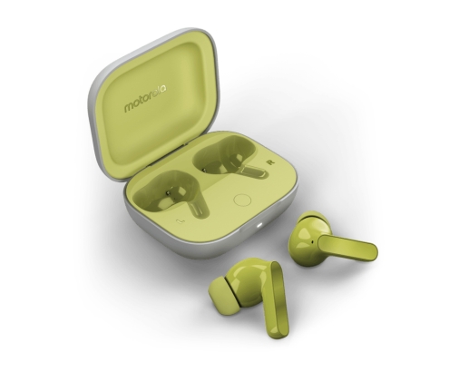 Motorola Moto Buds Auriculares Inalámbrico Dentro de oído Llamadas/Música/Deporte/Uso diario Bluetooth Azul