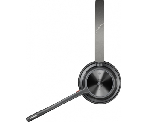 POLY Auricular VOYAGER 4320-M certificado para Microsoft Teams con USB-C